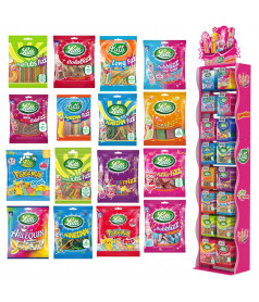 copy of180 Haribo Beutel 120 g + Blau Goldbears Aufsteller aus Holz