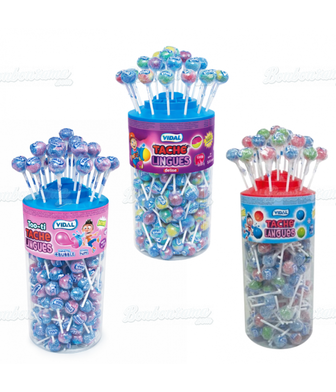 Pack Zure Tong-Vlek Lolly x 450 pcs
