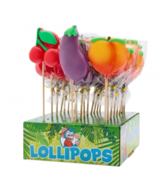 Emoticone Fruit Pops Lollipop BBD 04/26