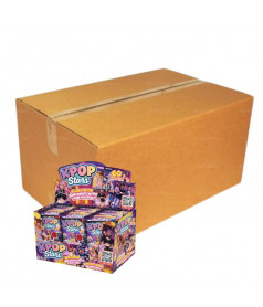 KPOP Stars Collector Cards + Cherry Lollipop – Display 24 pcs | bonbonrama.com