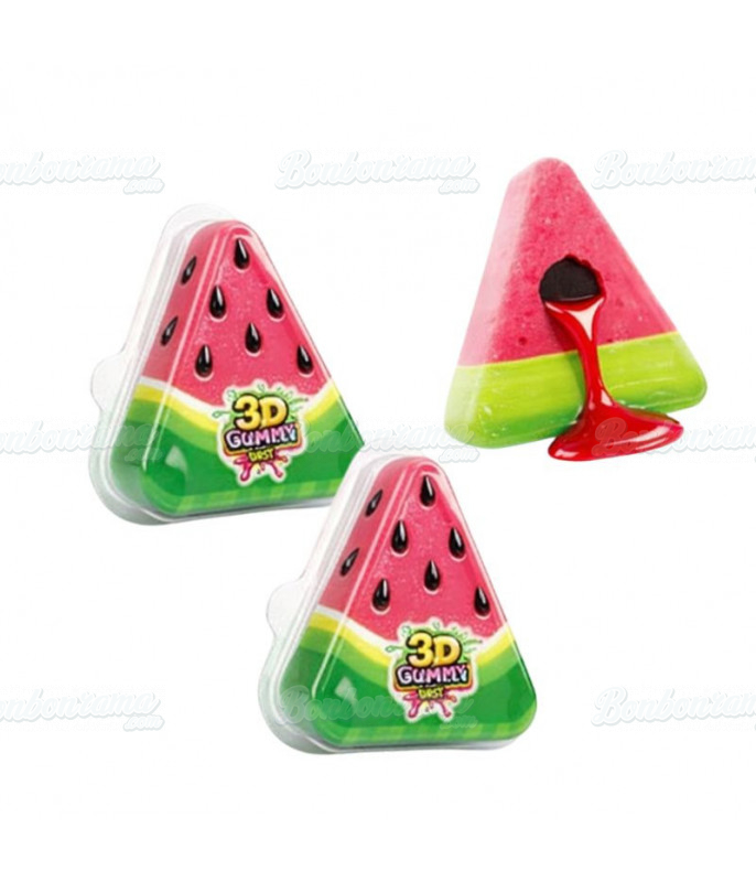 3D Juicy Gummy Watermelon