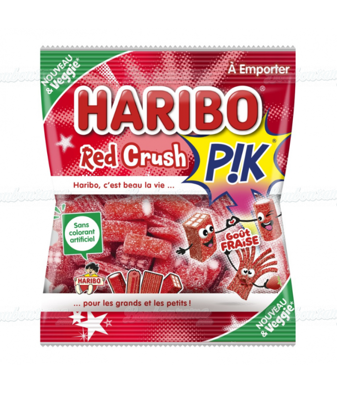 Bolsa Haribo 120 g Red Crush