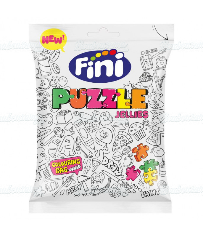 FINI Puzzle Mix Sweet 90 g – Display 12 pcs |bonbonrama.com
