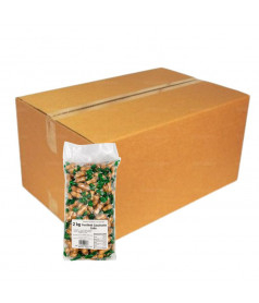 Gebladerd Pindagebak 2 kg – Individueel verpakt snoepje | bonbonrama.com