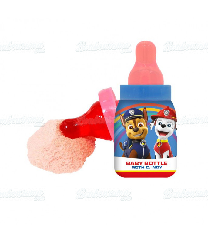 Confiserie ludique Candy Bottle Pat Patrouille en gros conditionnement
