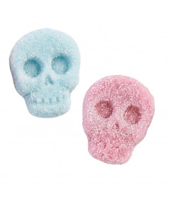 Tête de mort Citrique Rose et Bleu