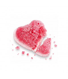 Freeze Crunchy Herz Erdbeere