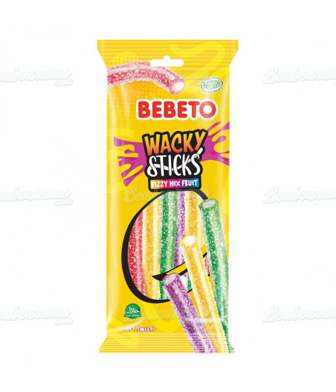 Bebeto 75 g Wacky Sticks Fruit Bag