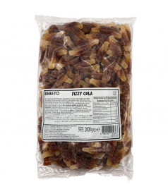 Fizzy Cola Halal Bebeto Bottles – Tangy cola-flavoured sweets – Bulk sales - Bonbonrama.com