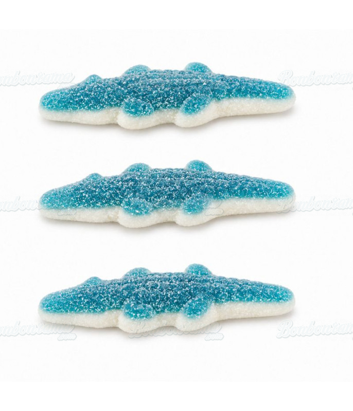 Bonbon gélifié en vrac Crocodile Bleu Acide Bebeto en gros conditionnement