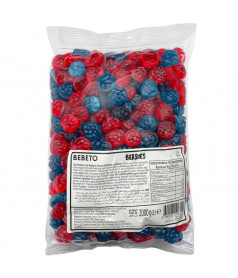 Bonbon gélifié en vrac Berries Bebeto en gros conditionnement