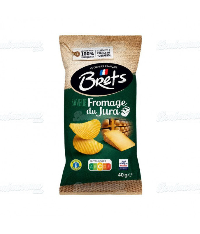 Beutel 40 g Chips Brets Fromage de Jura