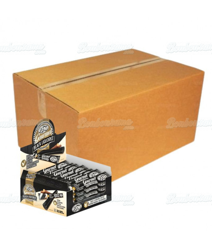 FINI Gourmet Black Liquorice – Vegan gluten-free liquorice sweet – Display 32 pcs