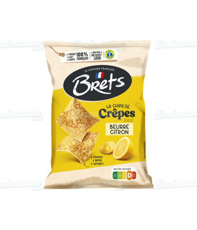 Snacking Sachet 50 g Crêpe Brets Beurre Citron en gros conditionnement