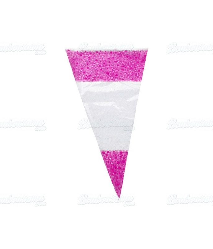 Sachet Cône Rose 18x37 x 250 unités Sachet Cône Rose 18x37 x 250 unités