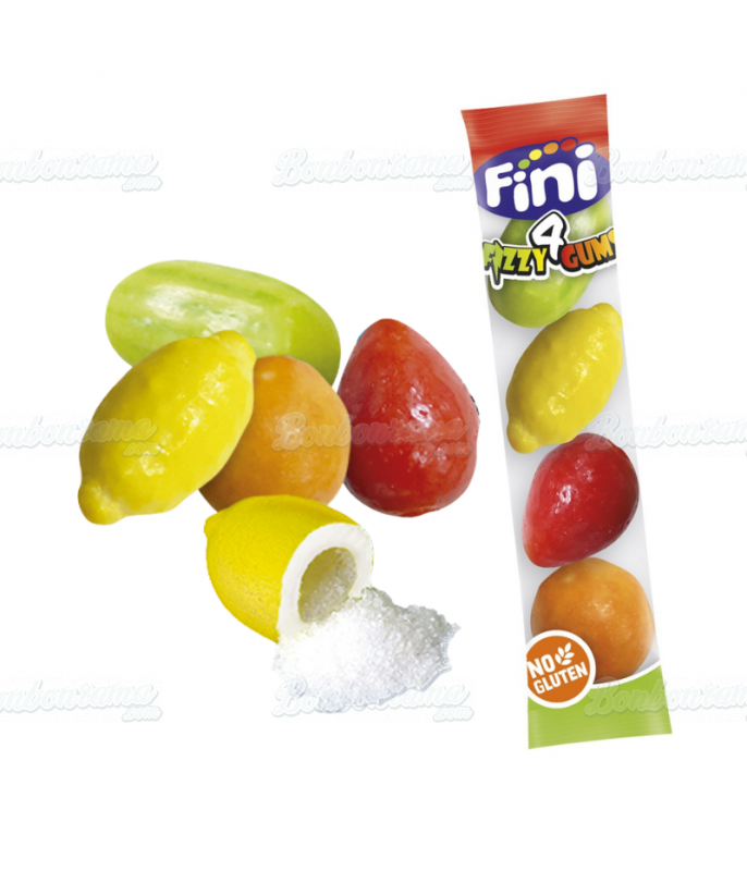 Chewing gum Fizzy 4 Gums Multifruit Fini en gros conditionnement