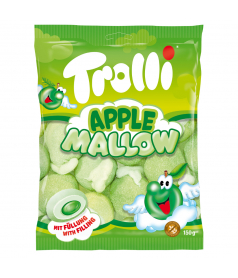 Sachet Trolli 150 g Pomme Mallow DLUO 08/26 en gros conditionnement