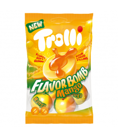 Bolsa Trolli 75 gr Flavor Bomb Mango FLUO 08/26