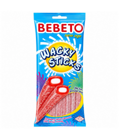 Bebeto 75 g Wacky Sticks Strawberry Vanilla Bag