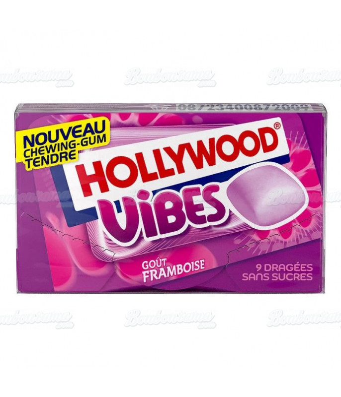 Chewing Gum Hollywood Vibes Himbeere
