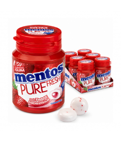 Chewing Gum Mentos Erdbeere