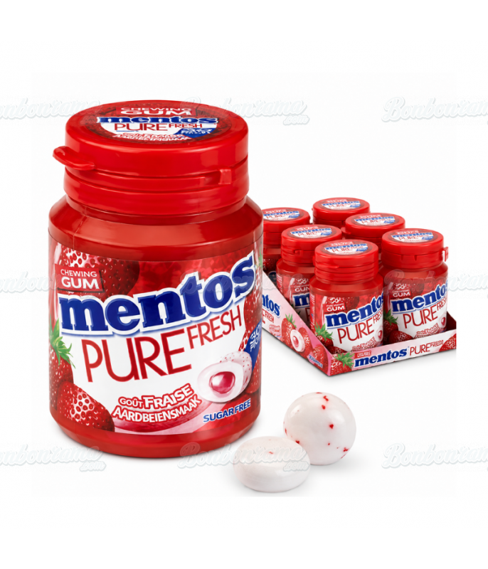 Chewing Gum Mentos Fraise