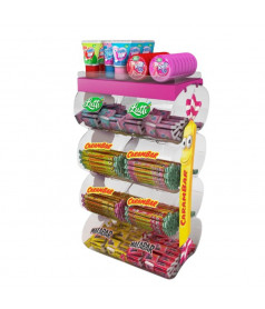 Pack Carambar 1580 pcs + Free Display Stand