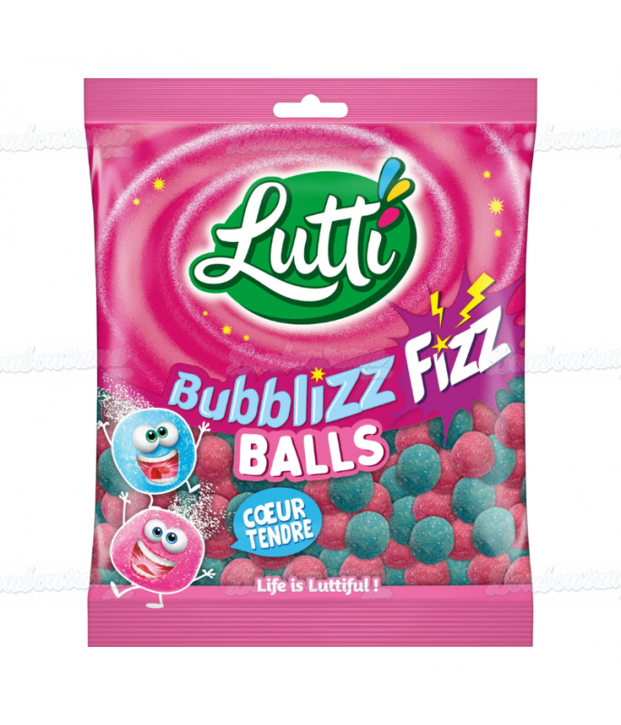 Sachet Lutti 100 G Bubblizz Balls