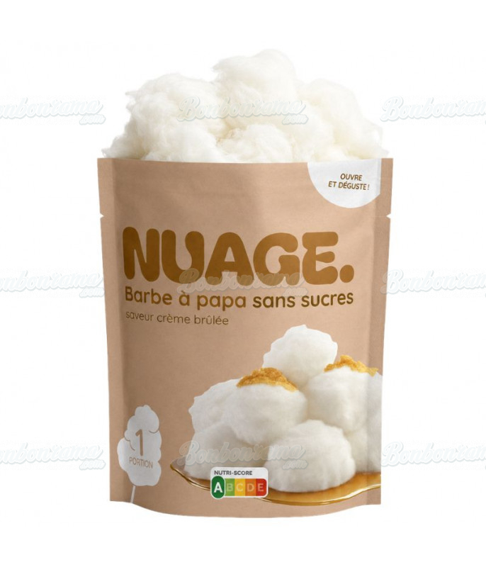 Barbe à Papa Crème Brûlée Nuage