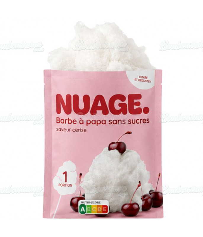 Barbe à Papa Cerise Nuage