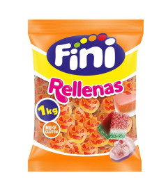 Gefüllte Kürbisse Fini 1 kg – Gelee-Bonbons Halloween – Ca. 111 Stück