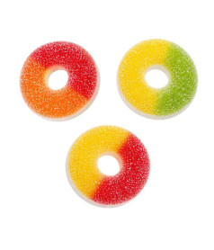 Mini Rondelles Pedro 1 kg – Bonbons Gélifiés Saveurs Fruits – Vente en Vrac
