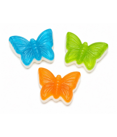 Pedro Butterflies 1 kg – Fruity Gummy Sweets in Bulk – Bag or 8 kg Case