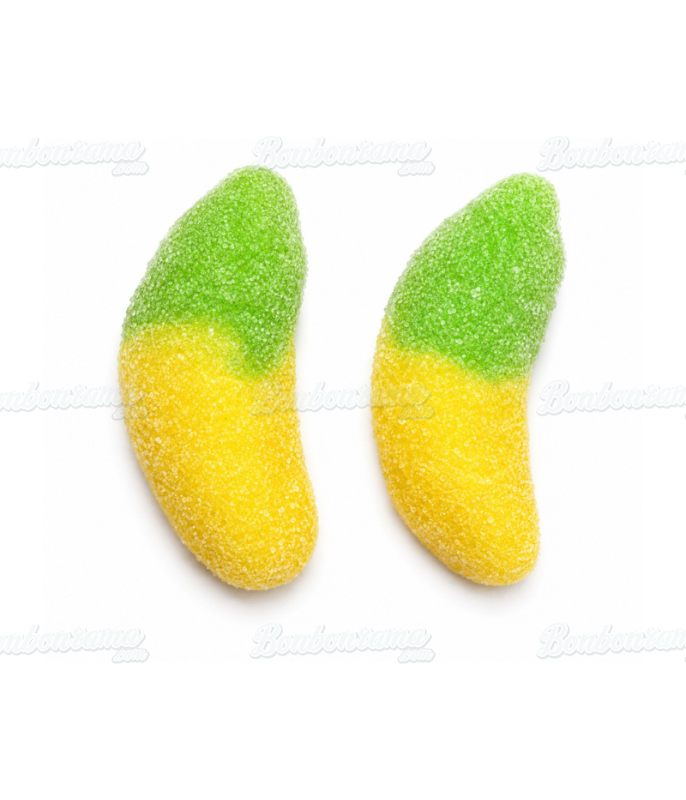 Bananes Vertes Pedro 1 kg – Bonbons Gélifiés Mousse Saveur Banane – Vente en Vrac