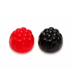 Mûres & Framboises Pedro 1 kg – Bonbons Gélifiés Fruités en Vrac – Sac ou Carton 8 kg