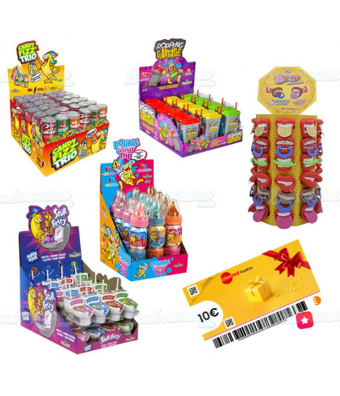 Combo Best of Fun Brabo + Chèque Kadéos 10€ | bonbonrama.com