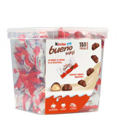 Confiserie chocolat en gros conditionnement Kinder Mini Bueno DLUO 08/26