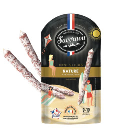 Sachet Mini Sticks Saucisson Nature 100 g