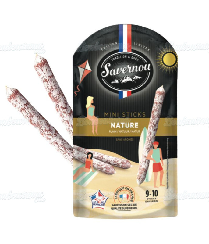 Sachet Mini Sticks Saucisson Nature 100 g