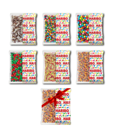 Mini bag of 40 gr Happy Life in carton of 210 units