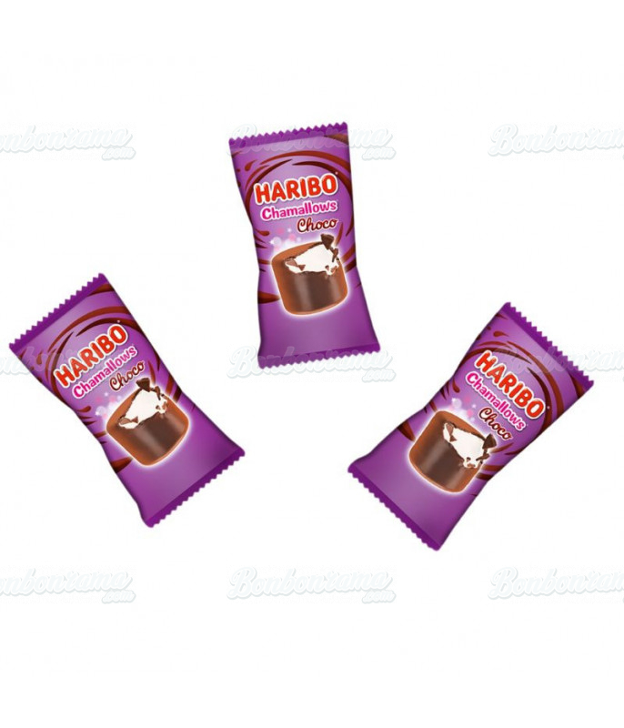 Haribo Chamallows Choco – 500 pièces emballées individuellement | DLUO 06/26 | bonbonrama.com