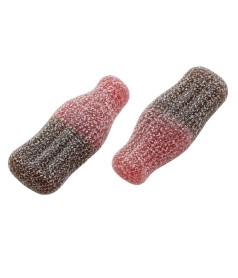 Foam milkshake bottle sweet – White and pink aerated sweet on Bonbonrama.com