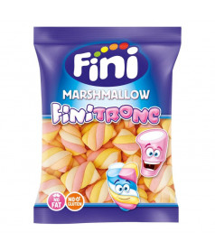 Gedrehte Marshmallow-Bonbons FINI, im Großgebinde verkauft, im 1-kg-Beutel