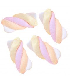 Confiserie Guimauve Twist Orange Finitronc DLUO 08/26 en gros conditionnement