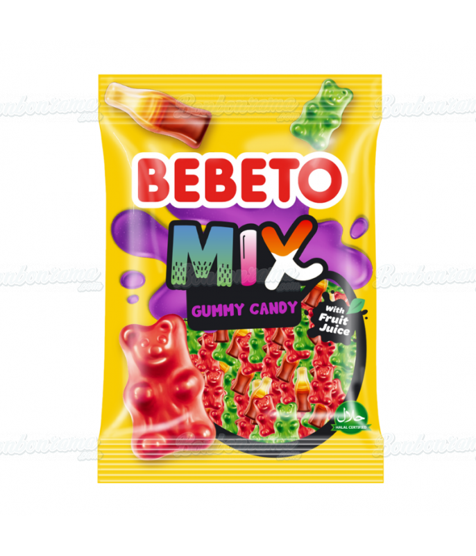 Mix de bonbon gélifié Bebeto en gros conditionnement sur Bonbonrama.com