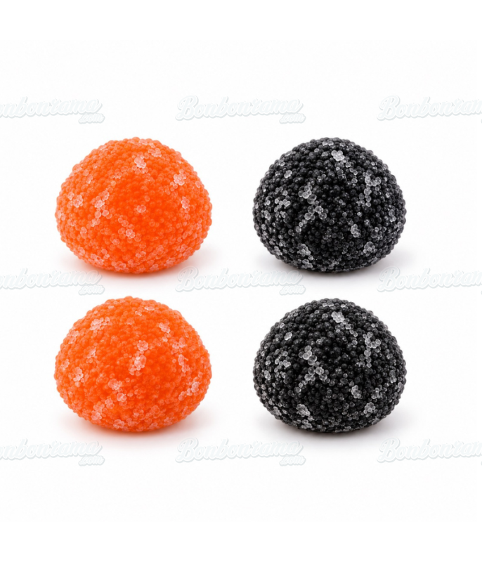 Balls Fizz Halloween Lutti sac 2 kg carton gros bonbons