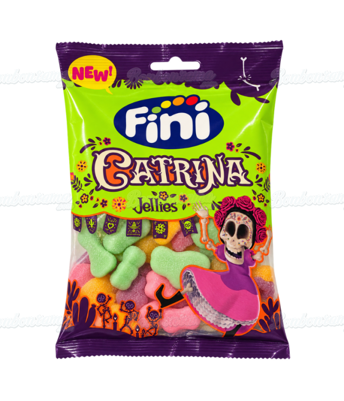 Fini Catrina 90 g Bag – Halloween Skull Sweets | Case of 12