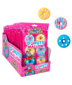 Donuts de Nube Funny Candy 100 g – Expositor de 18 bolsas