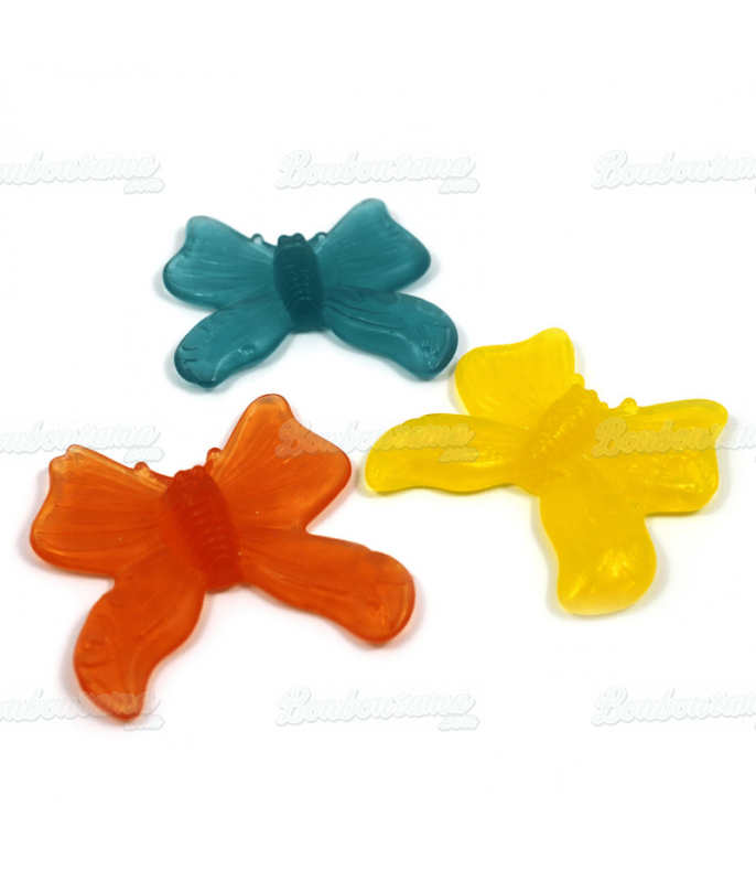 Riesen-Fruchtgummi in Schmetterlingsform von Pierrot Gourmand, MHD 09/26 – Großhandel