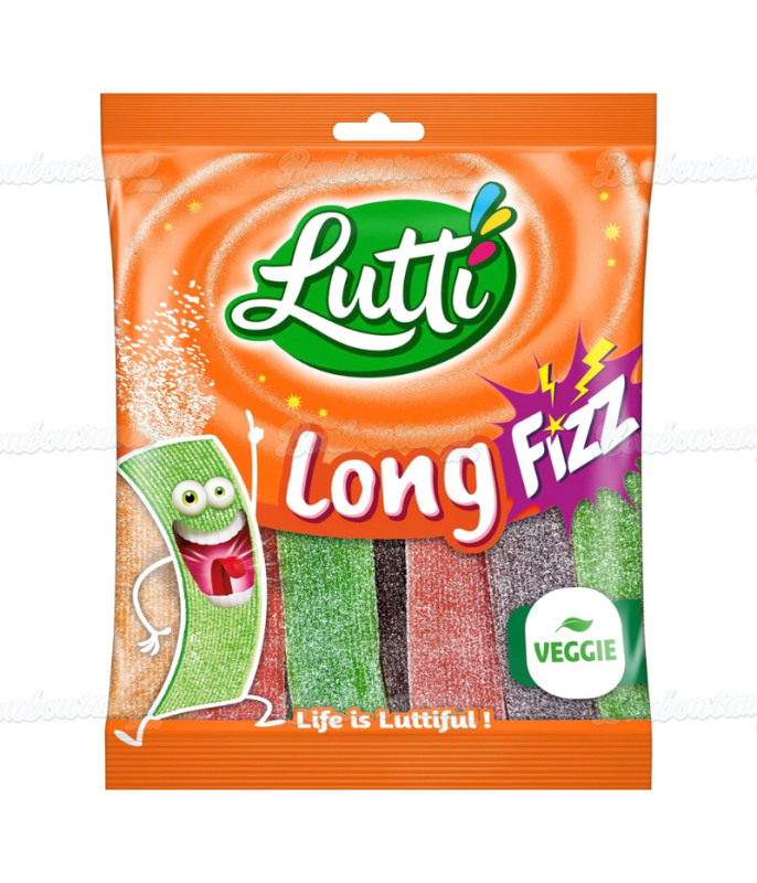 Lutti LongFizz 100 g bags in bulk